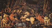 UCCELLO, Paolo Teh Battle of San Romano France oil painting artist
